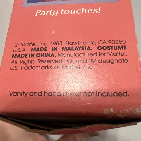 Vintage 1988 Mattel Garden Party Barbie Doll - Picture 5 of 5